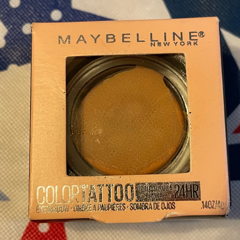 New Maybelline New York Color Tattoo Eyeshadow